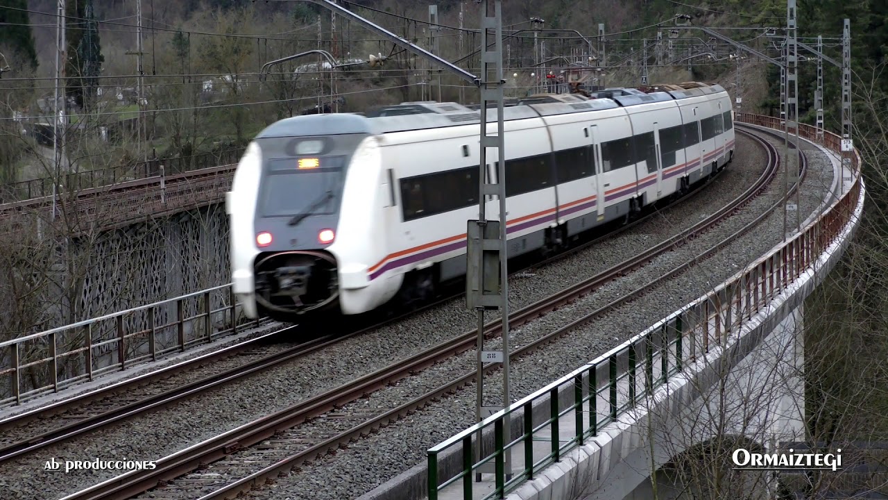TRENES RENFE DE MEDIA DISTANCIA SERIE: 449 (Sonido Directo)