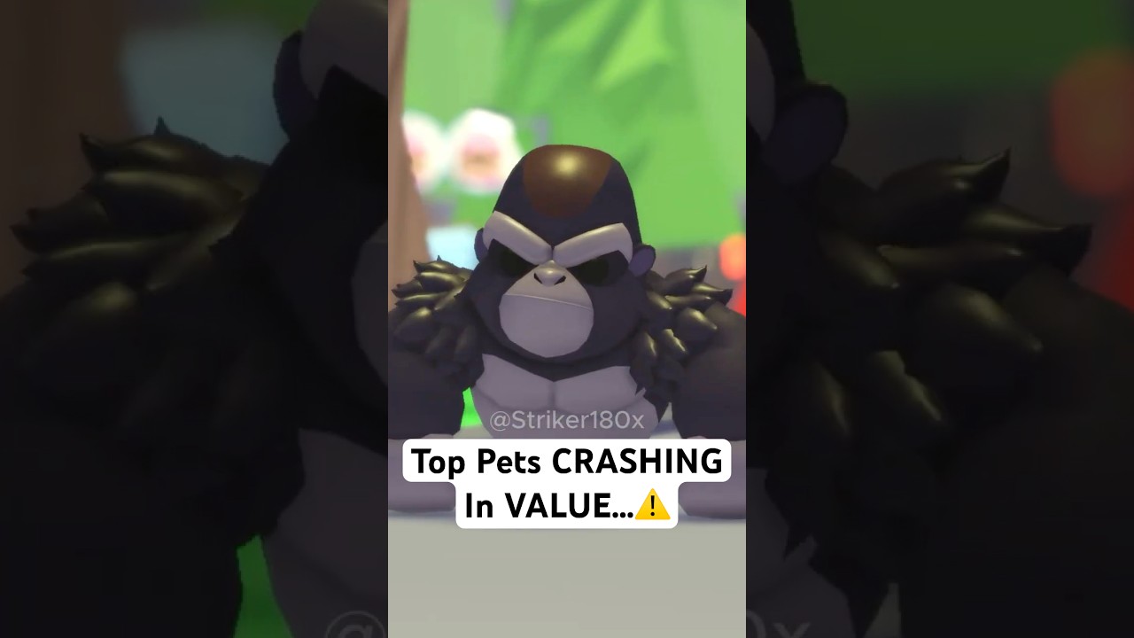 TOP Pets CRASHING VALUE in Adopt Me...⚠️#roblox #adoptme