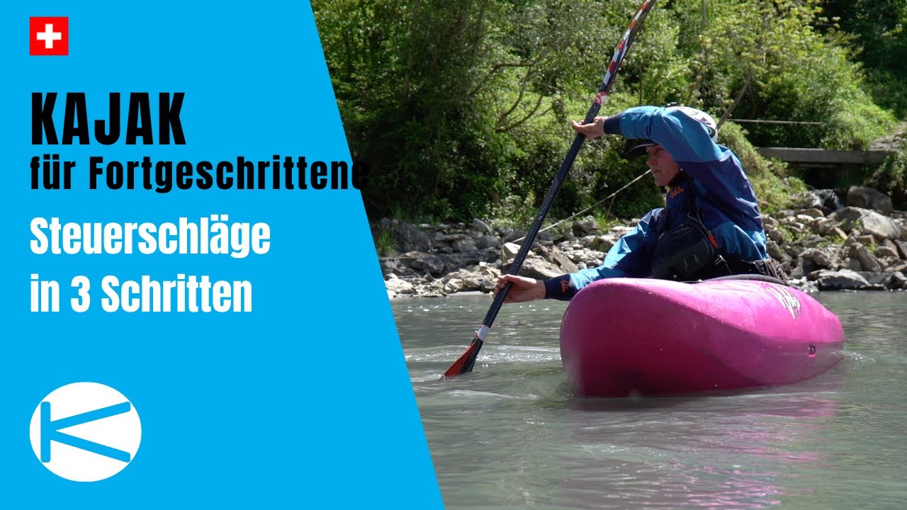 Diese 2 Kajak-Steuerschläge musst du kennen – mehr Kontrolle & Flow