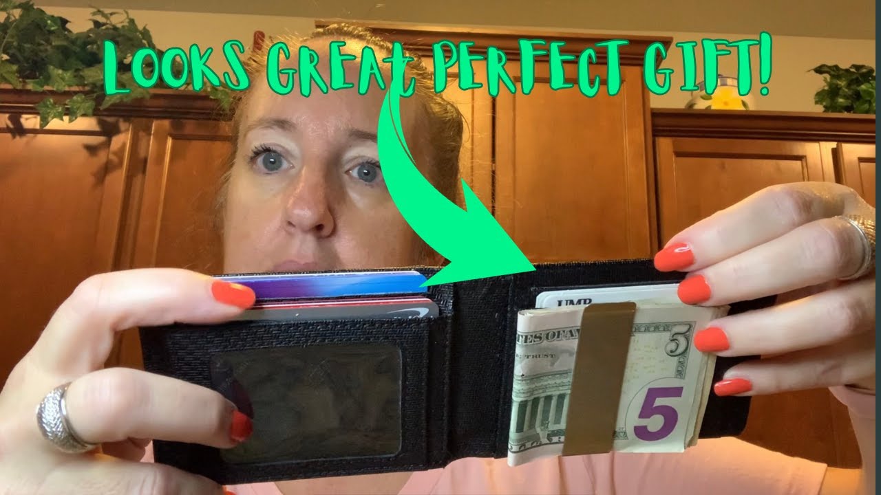 TRAVANDO Mens Slim Wallet with Money Clip Gift Idea For Men  (Review)