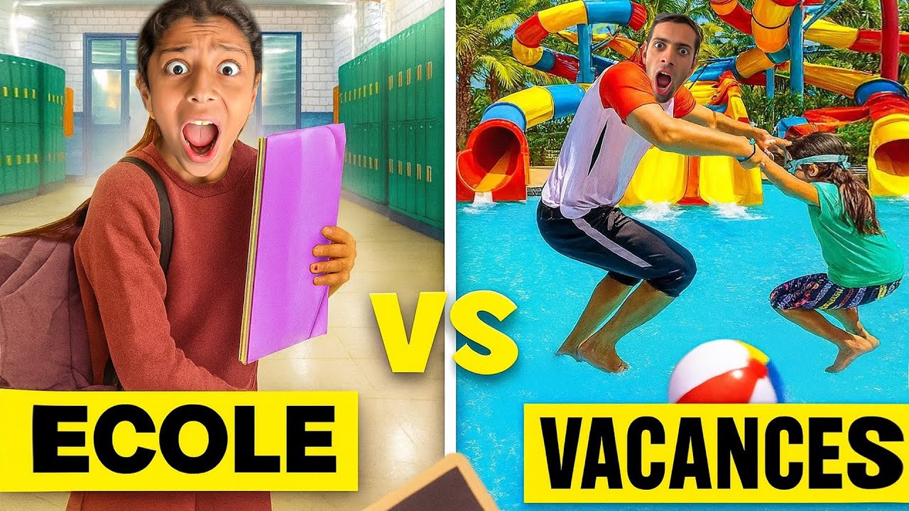VACANCE VS COLLÈGE ! 😭🔥 (la pire rentrée scolaire de ma vie)