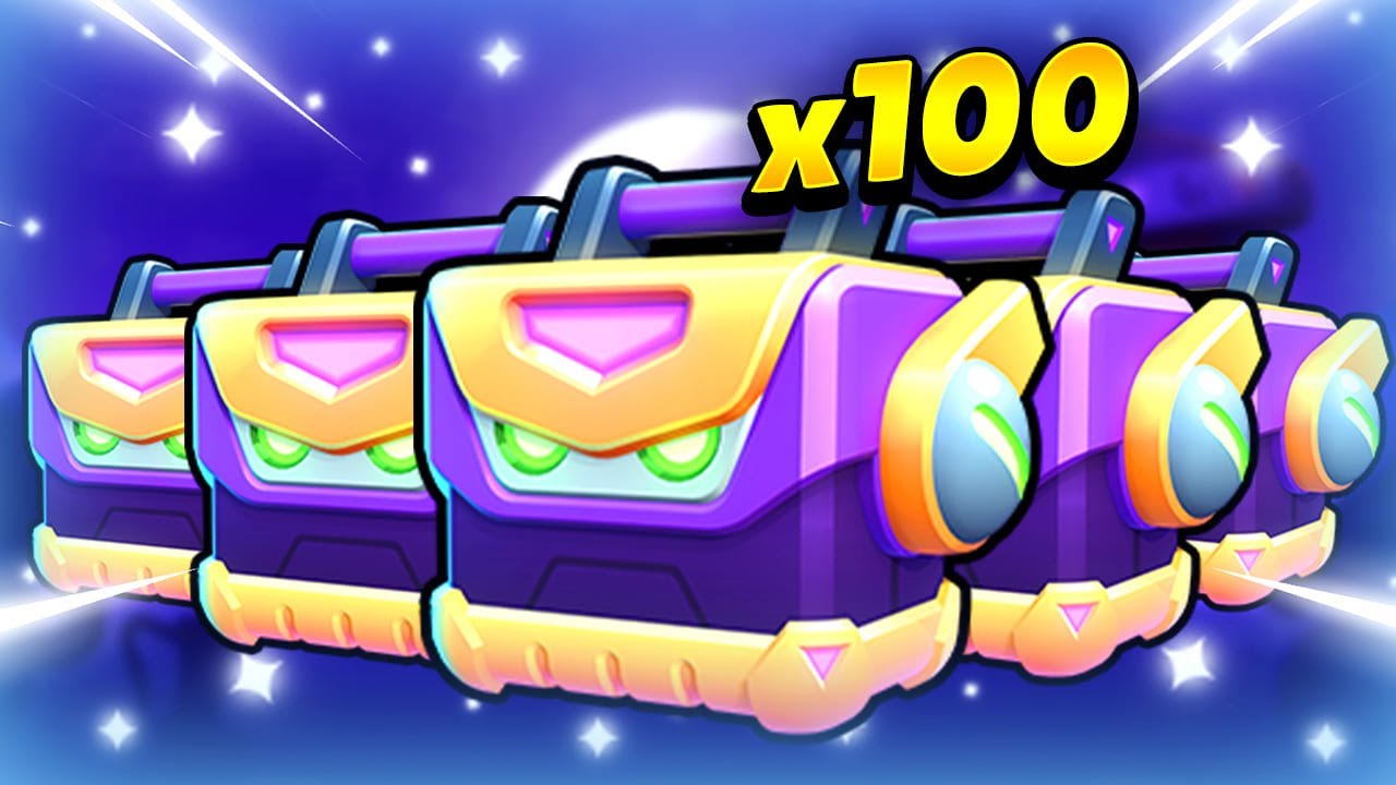 🤖 ОТКРЫЛА 100 МЕХА ЯЩИКОВ В БРАВЛ СТАРС | КЛЕО BRAWL STARS