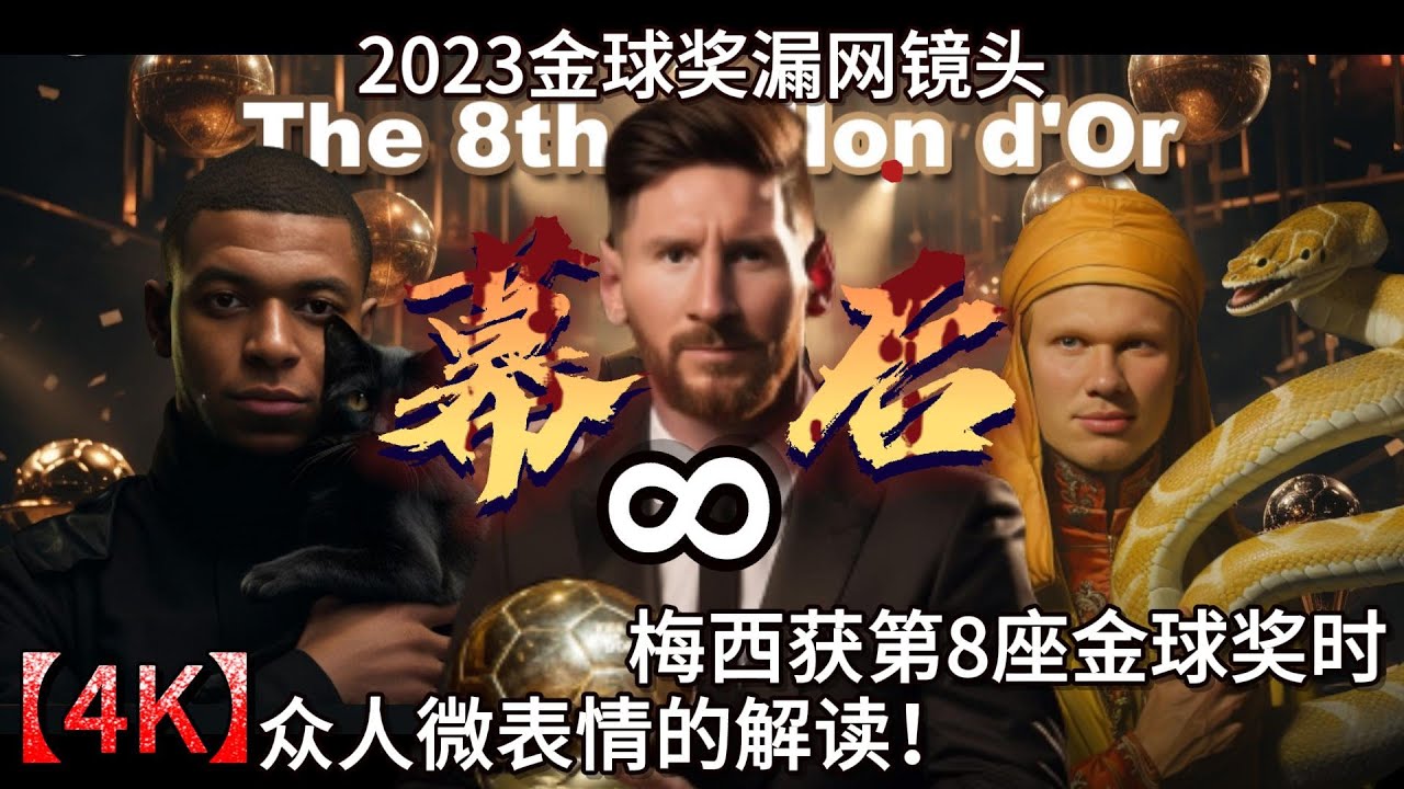 漏网视角看金球奖2023。梅西获第8座金球奖时众人微表剖析解读！有人欢喜有人愁！