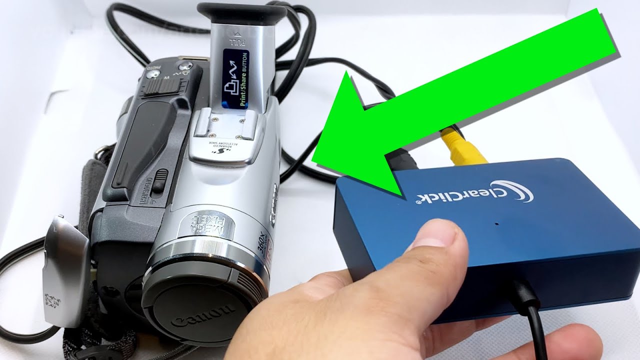 How to Livestream with Canon Elura A70 & ClearClick USB Capture | Easy Setup Tutorial