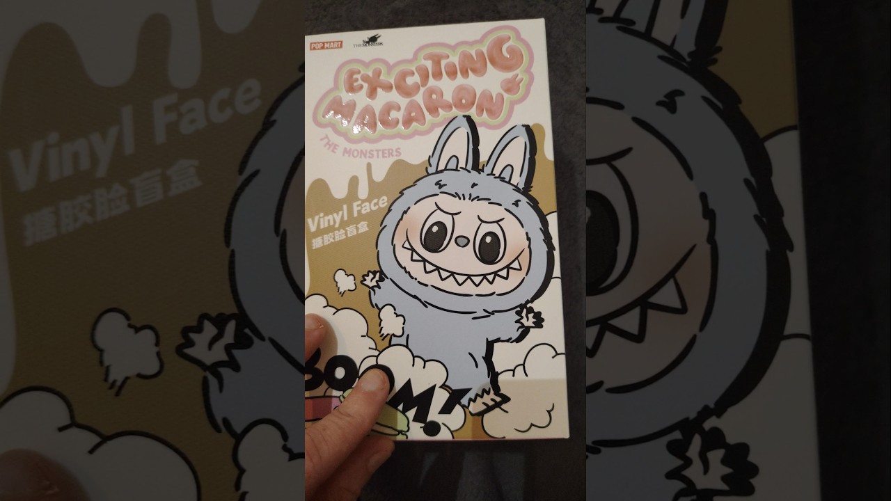 UNBOXING  POP MART LABUBU THE MONSTERS EXCITING MACARON VINYL PLUSH BLIND BOX