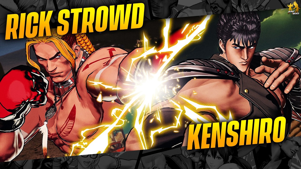 RICK STROWD vs KENSHIRO ▰ Early Access 4K Matches ▰ Fatal Fury: City of the Wolves