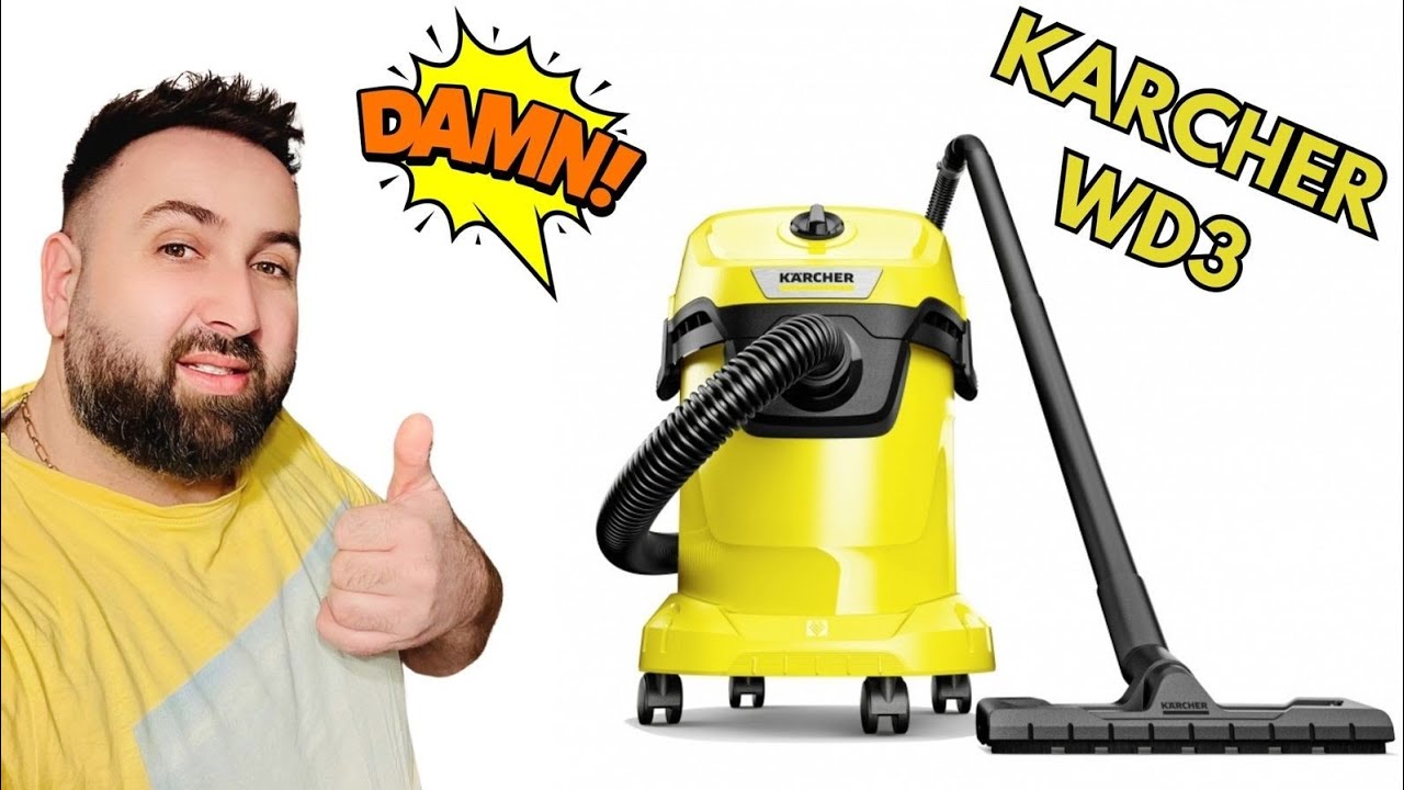 Aspirator #karcher WD3 - Car ⚡⚡⚡#vacuumcleaner