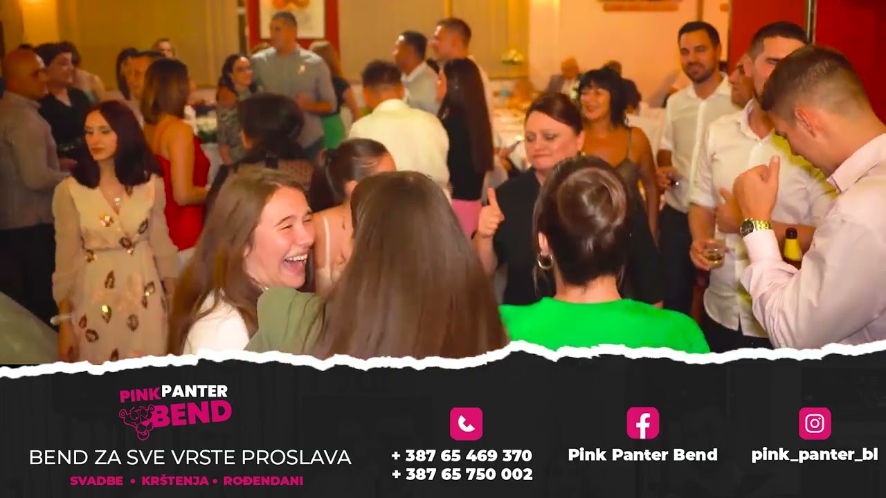 Pink panter bend  Banja Luka  - promotivni video svadba 2023
