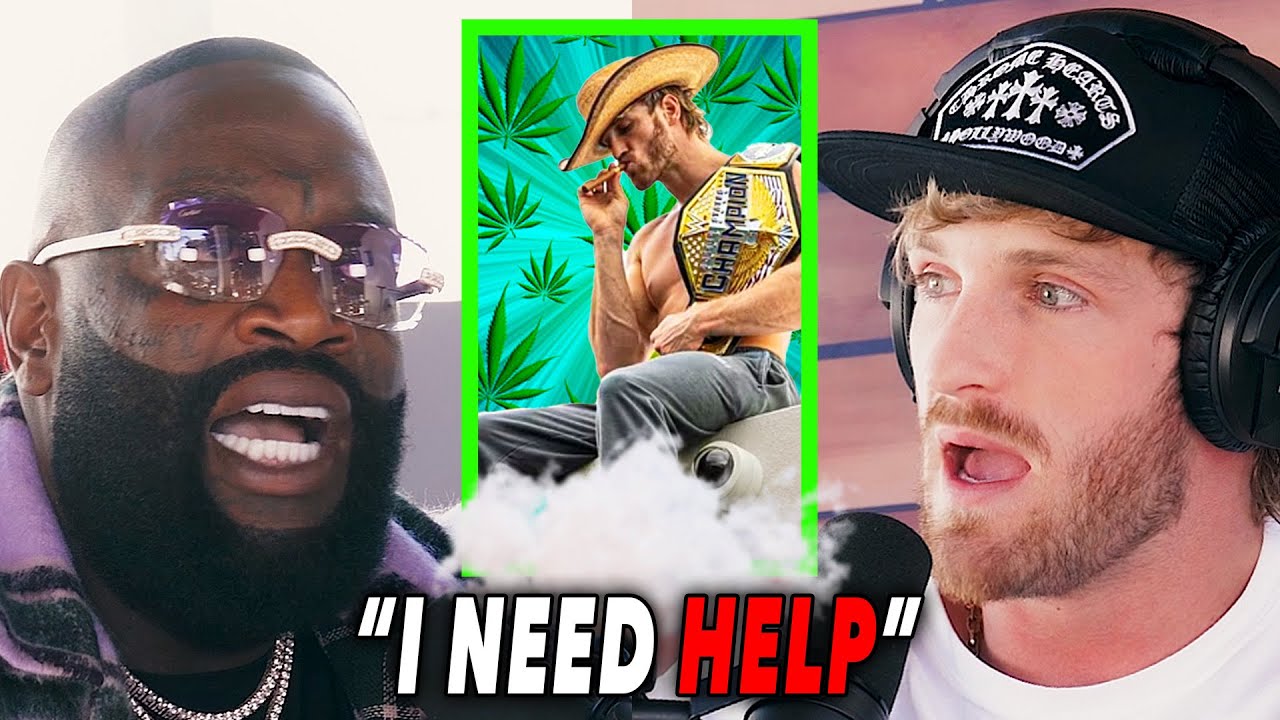 Logan Paul Confesses Smoking Problem To Rick Ross