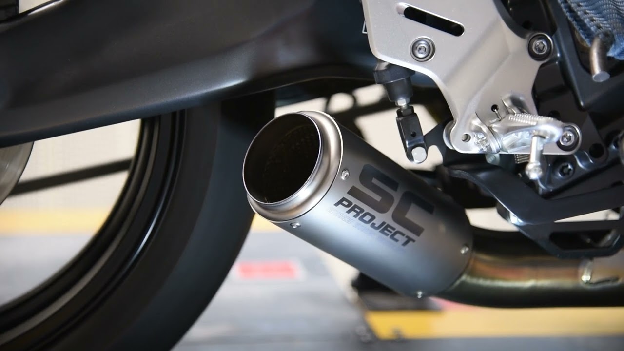 SC-Project CR-T muffler for Yamaha MT-09 - Racing