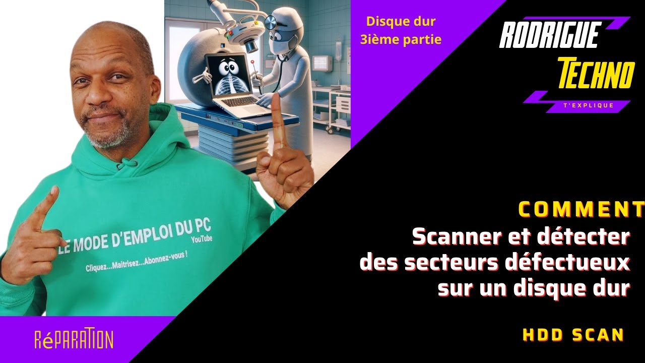 Comment d&eacute;tecter des secteurs d&eacute;fectueux sur un disque dur