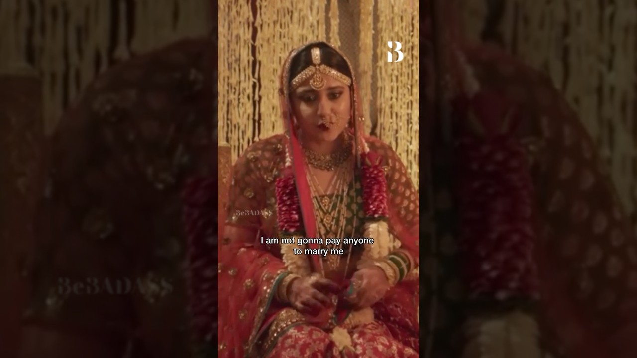 You cannot ever justify the practice of dowry! #indianmarriage #bebadass
