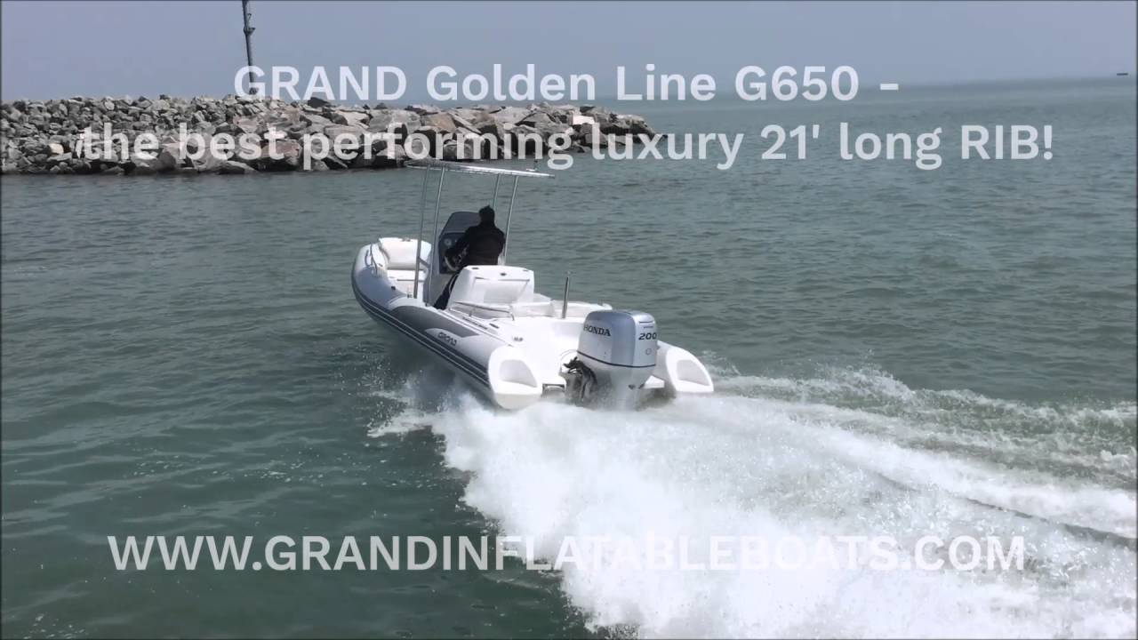 GRAND Golden Line G650 with 200HP Honda take off test