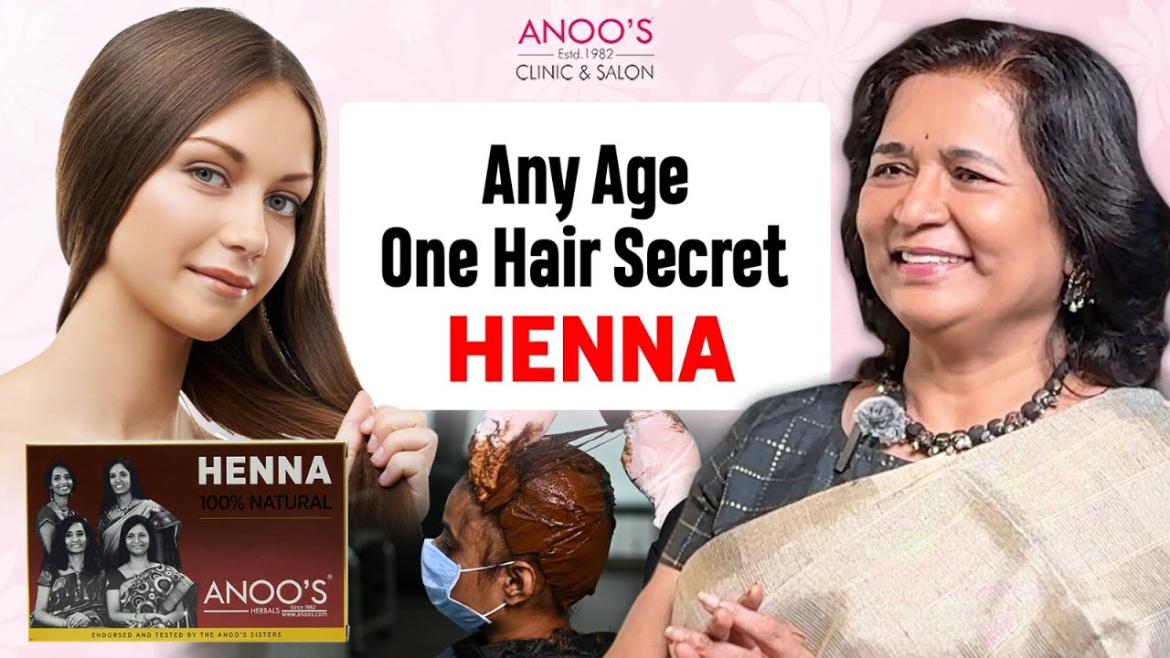 Natural Hair Color Magic 🌿 Get Smooth, Healthy Hair with Henna! 