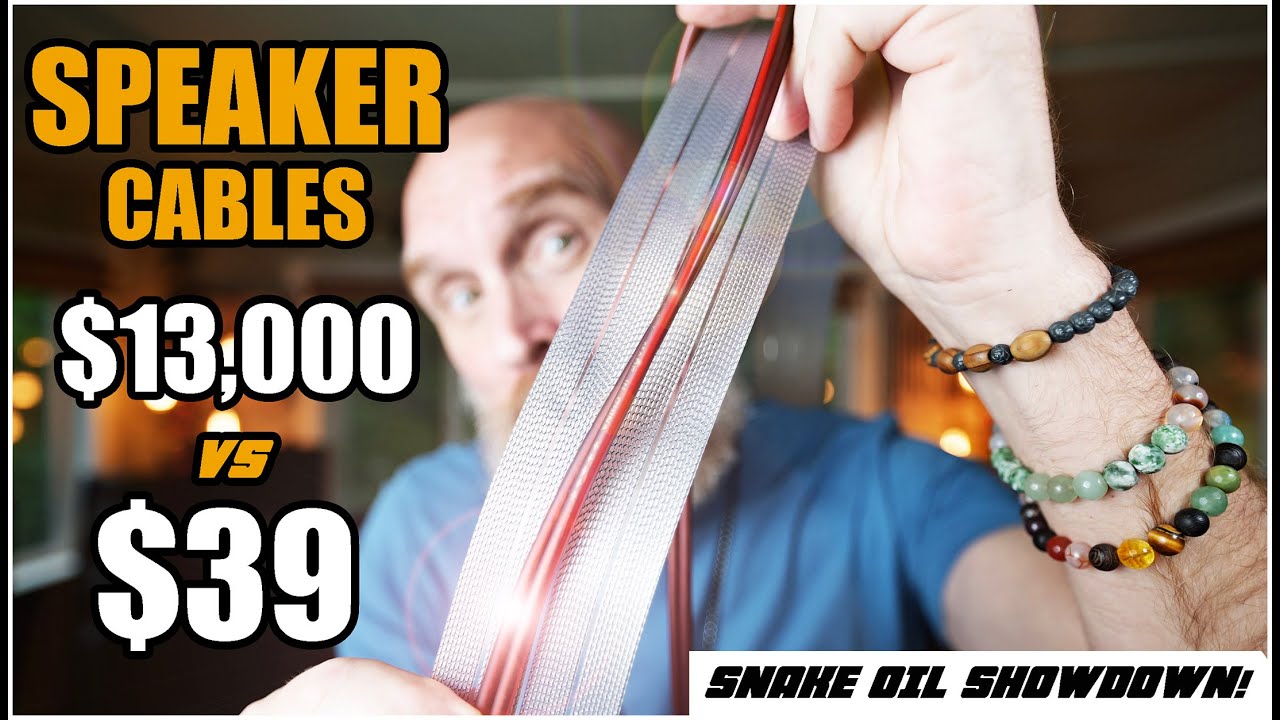 Exotic $13k Speaker Cables from 2001 vs 2024 $39 Amazon Specials... WHOA!