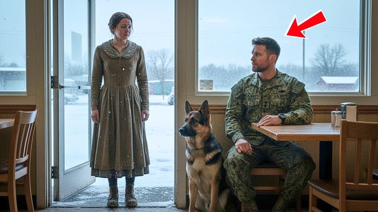 Niña sin hogar pidió asiento a un Navy SEAL y su K9—lo que halló después lo destrozó