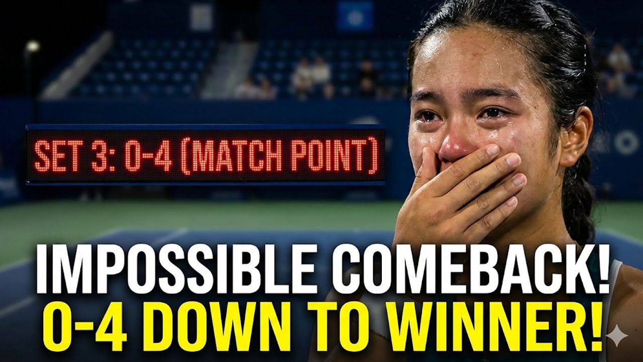 Alexandra Eala Shocks the World Emotional Comeback that Left Everyone in Tears! ❤️🔥