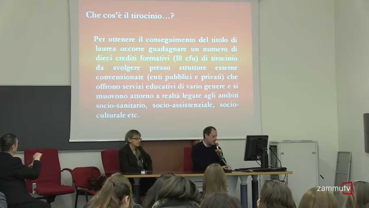Ti presento... Scienze dell'educazione e della formazione - Open Days 2015