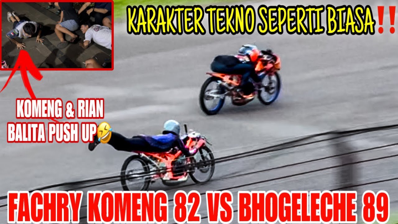 FACHRY KOMENG DIHUKUM SAMA BANG HAJI DIOR🤣 TEKNO TUNNER HS VS BONS SPEED‼️