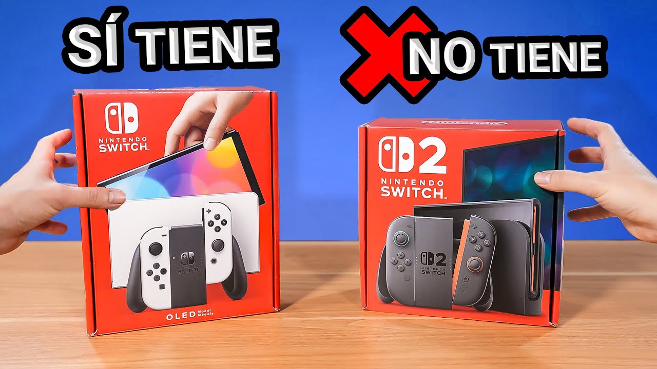 10 cosas que la Switch OLED tiene y que la Switch 2 NO… ¿Por qué las quitaron?
