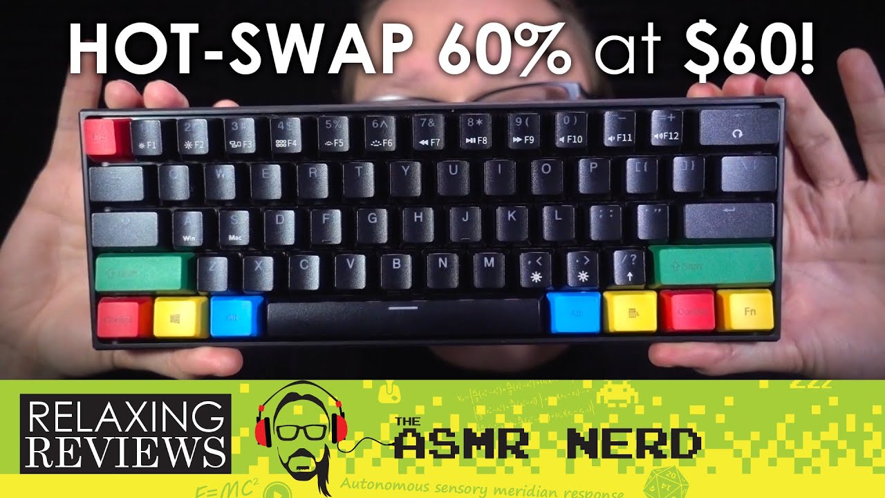 Hot-Swap 60% at $60: Velocifire M2/TKL61WS Wireless Mechanical Gaming Keyboard ASMR Review
