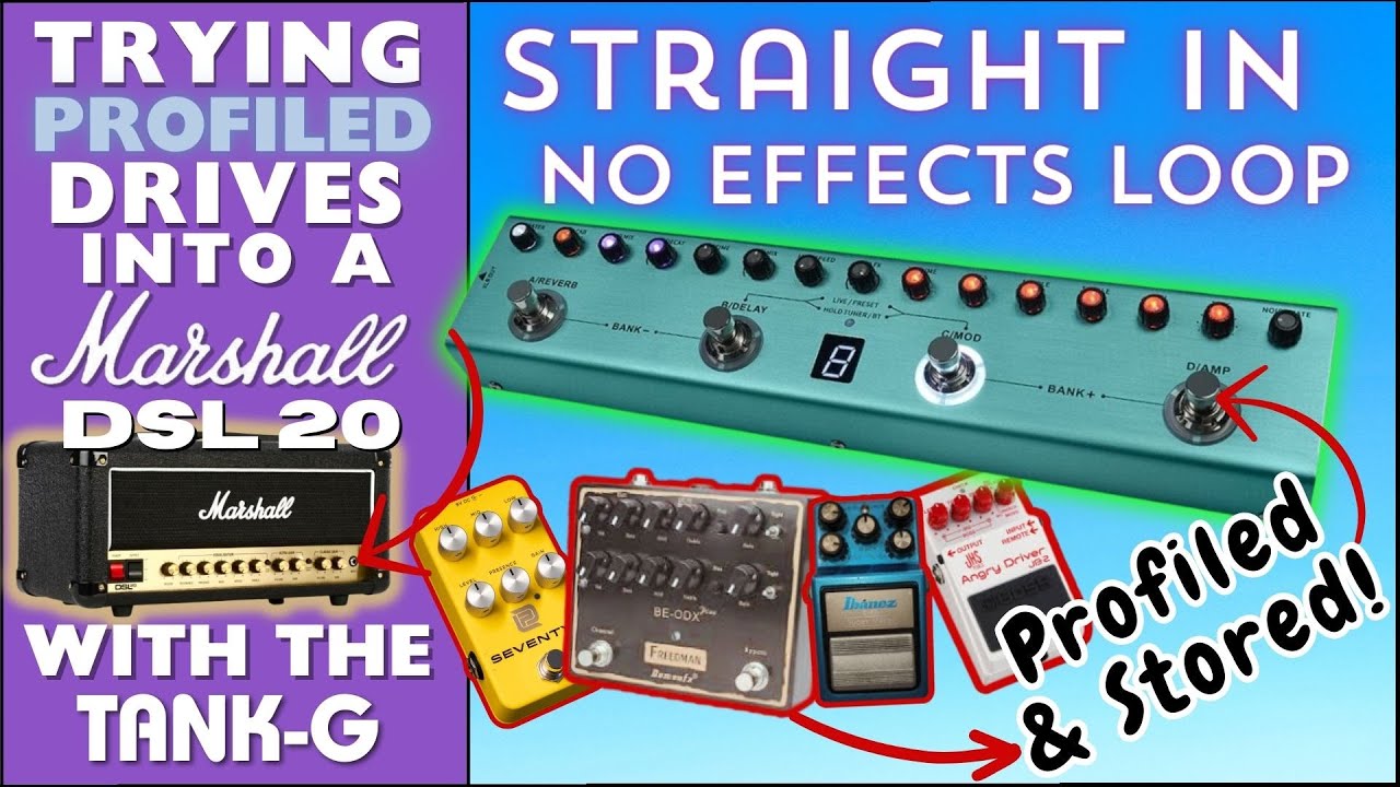 Baby you can Drive my Tank | Free am2 files for your Tank G that sound great into an amp!