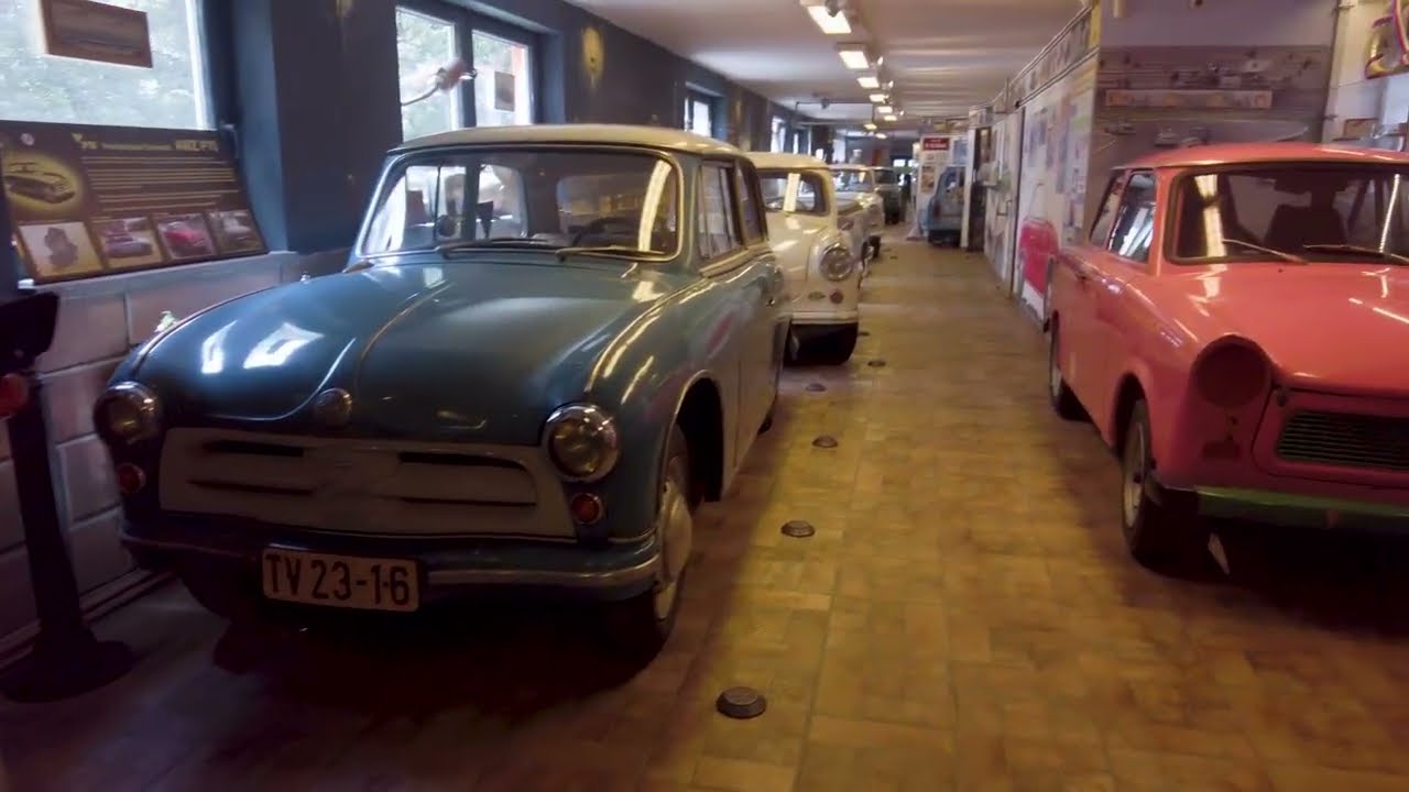 Legendární Trabanty na jednom místě | Trabant Muzeum Praha