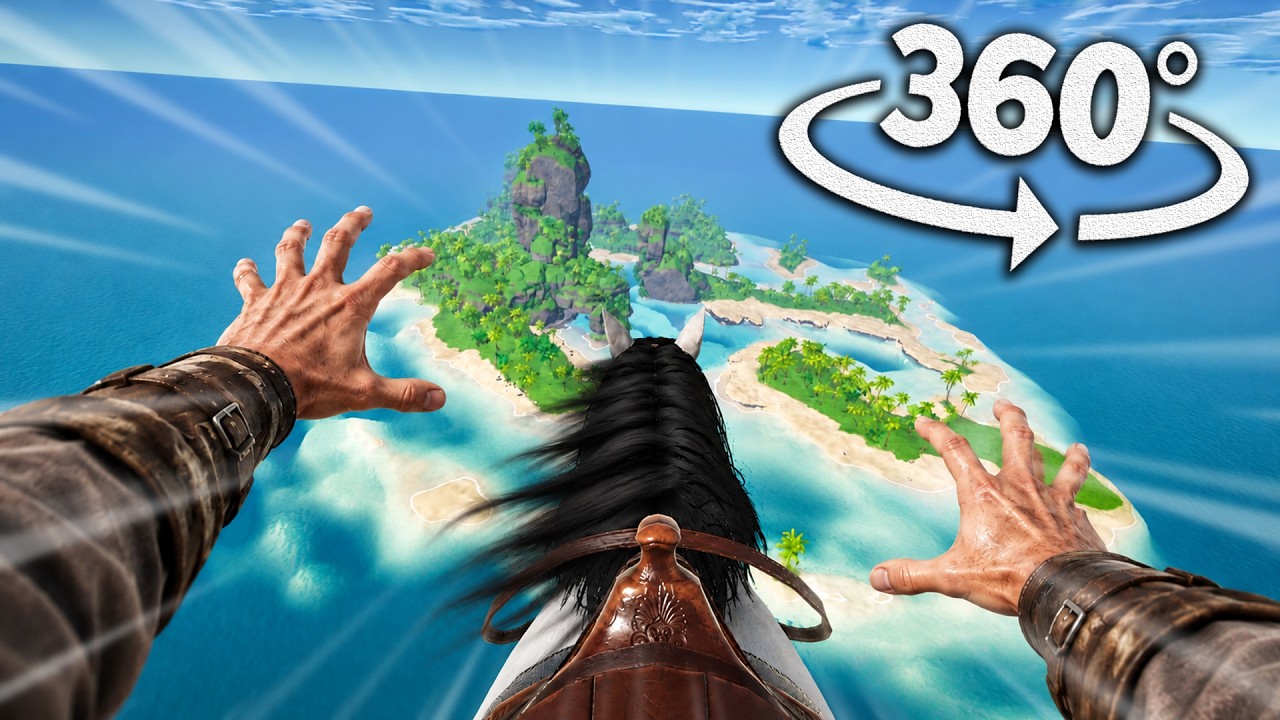 360&deg; VR - Horse Flying Experience POV