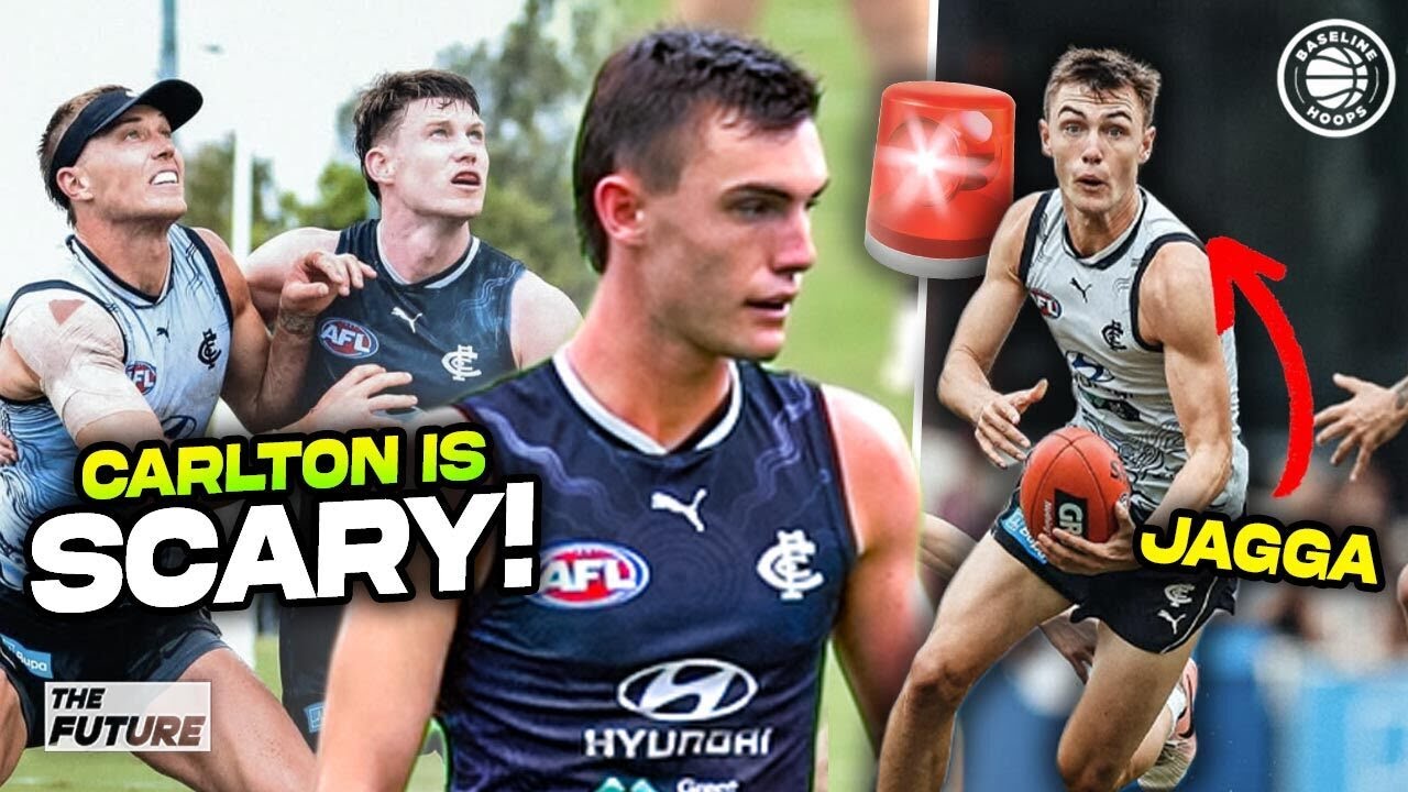 Patrick Cripps and Jagga Smith look SCARY GOOD! Carlton Intra-club Highlights