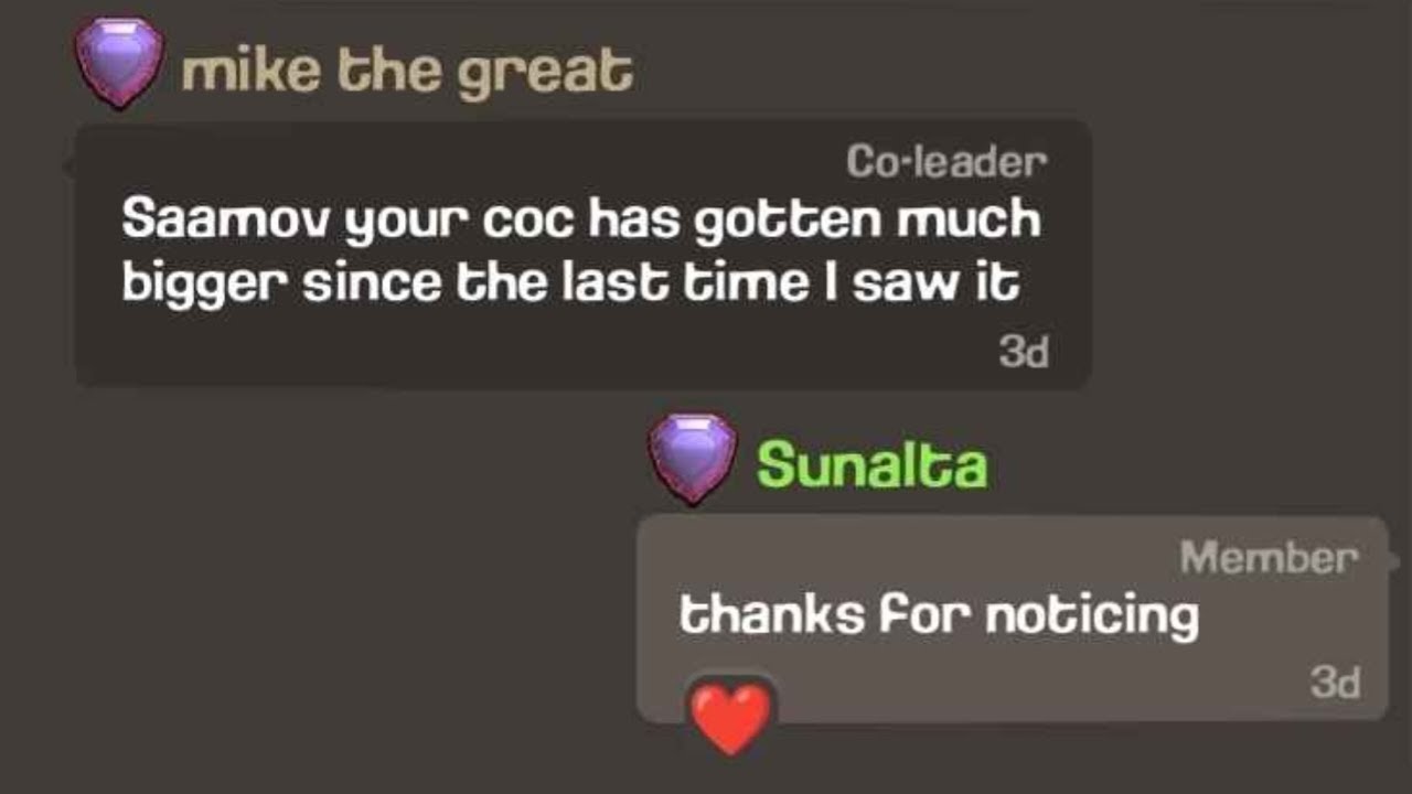 Funny Clash of Clans Chats