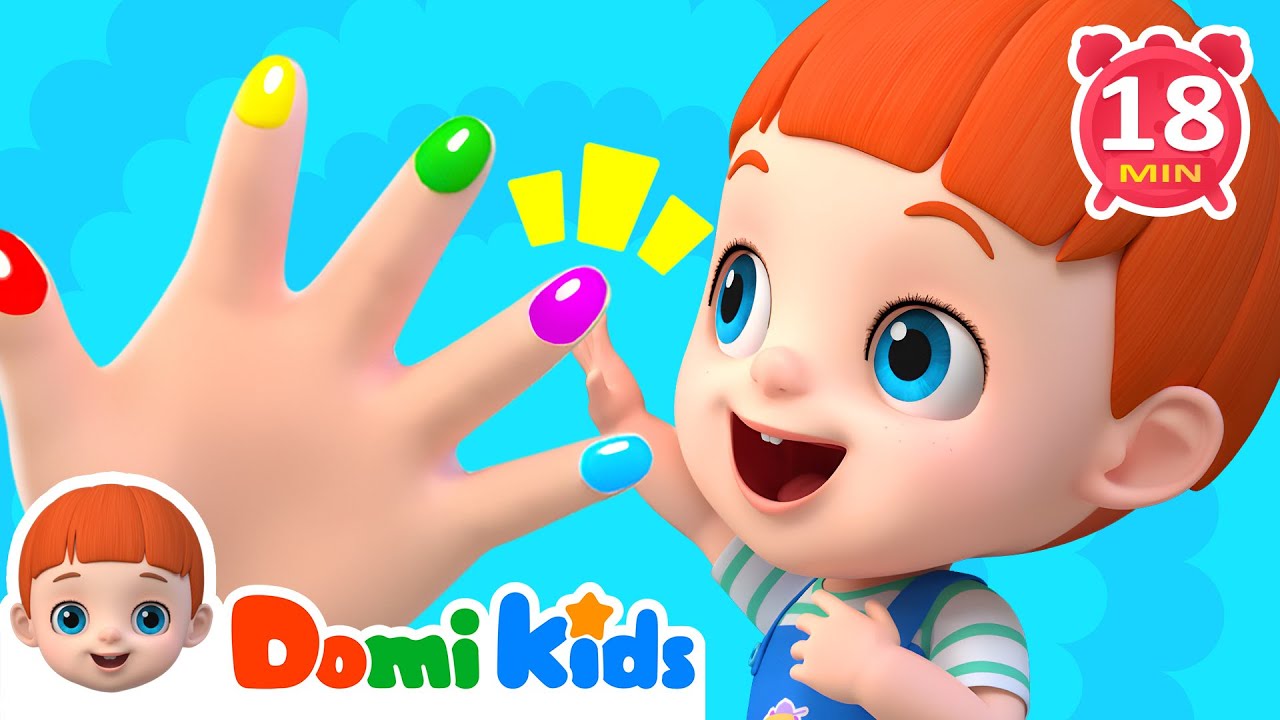🖐Finger Family +Compilation | More Domi Kids Songs🎶  | Nursery Rhymes for Kids