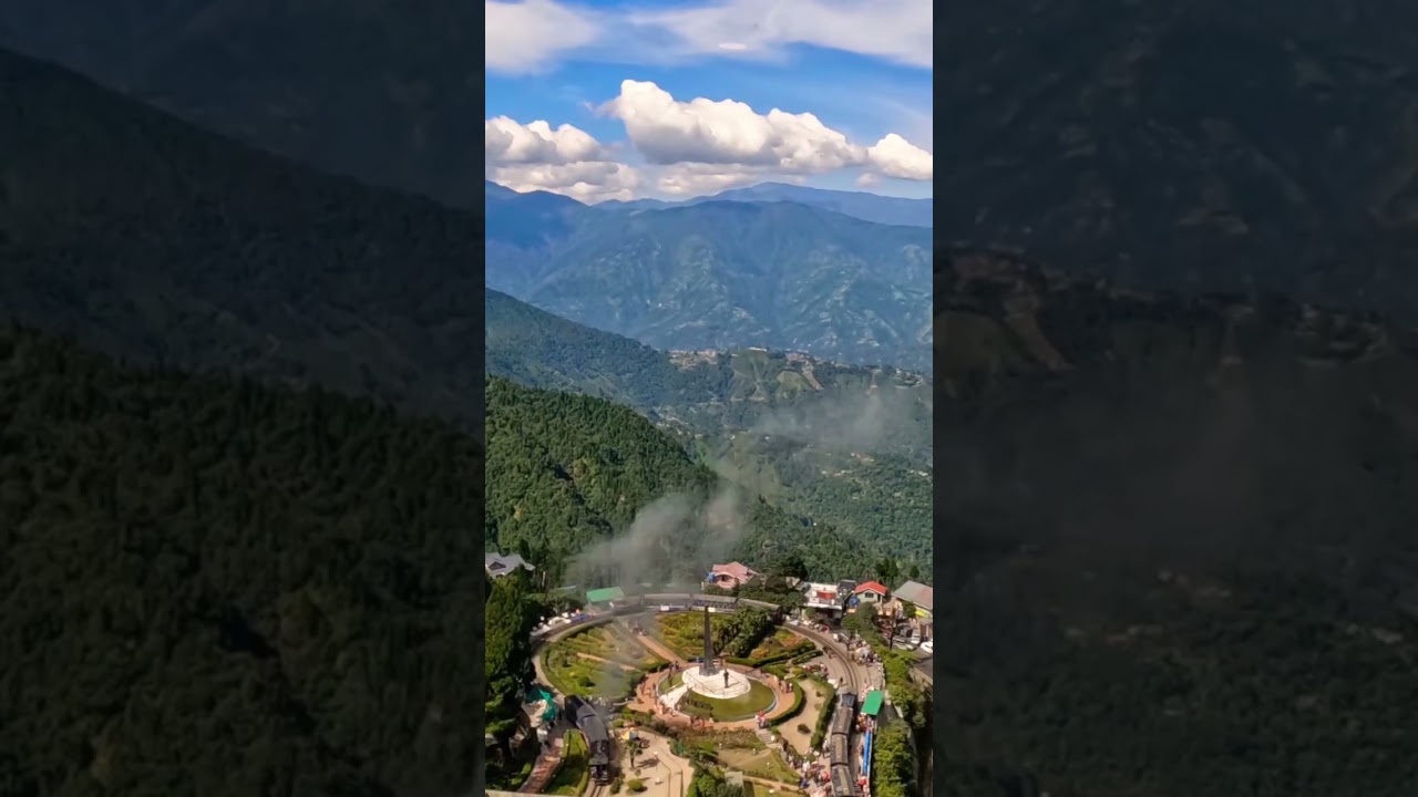 Toy Train 🚂 at Batasia loop Darjeeling