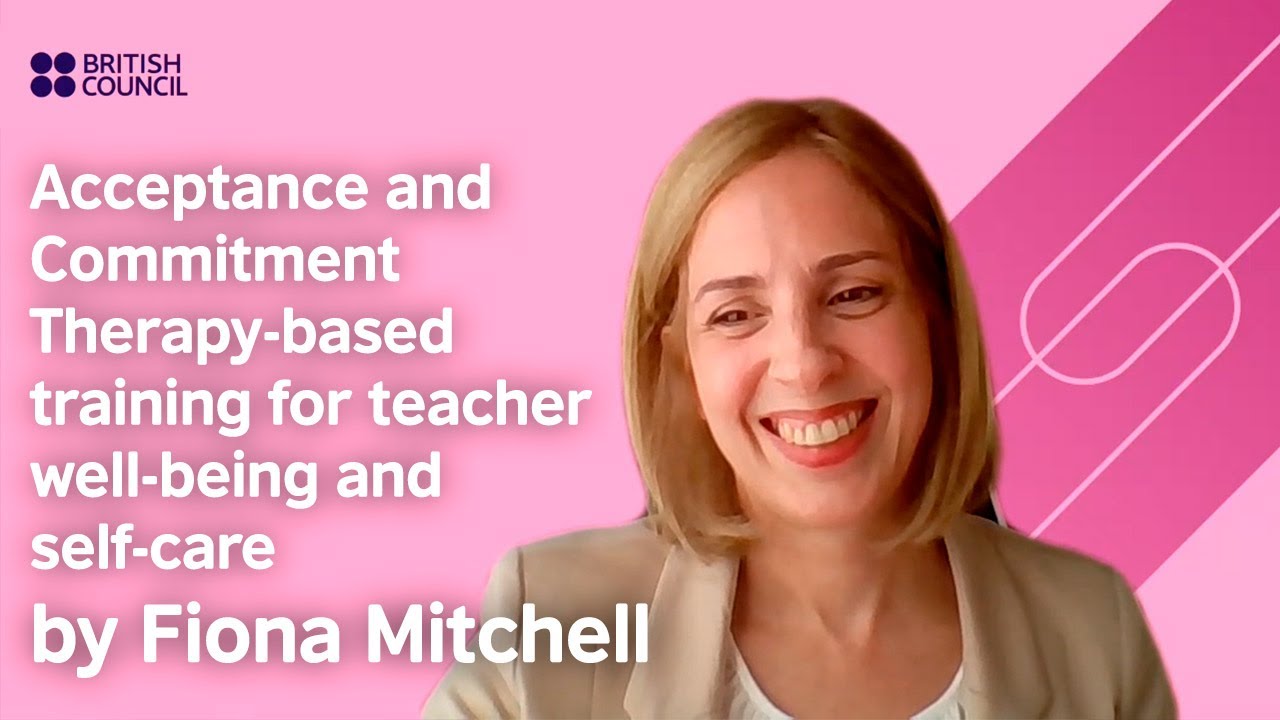 'Acceptance and Commitment Therapy based training for teacher well being and...' by Fiona Mitchell