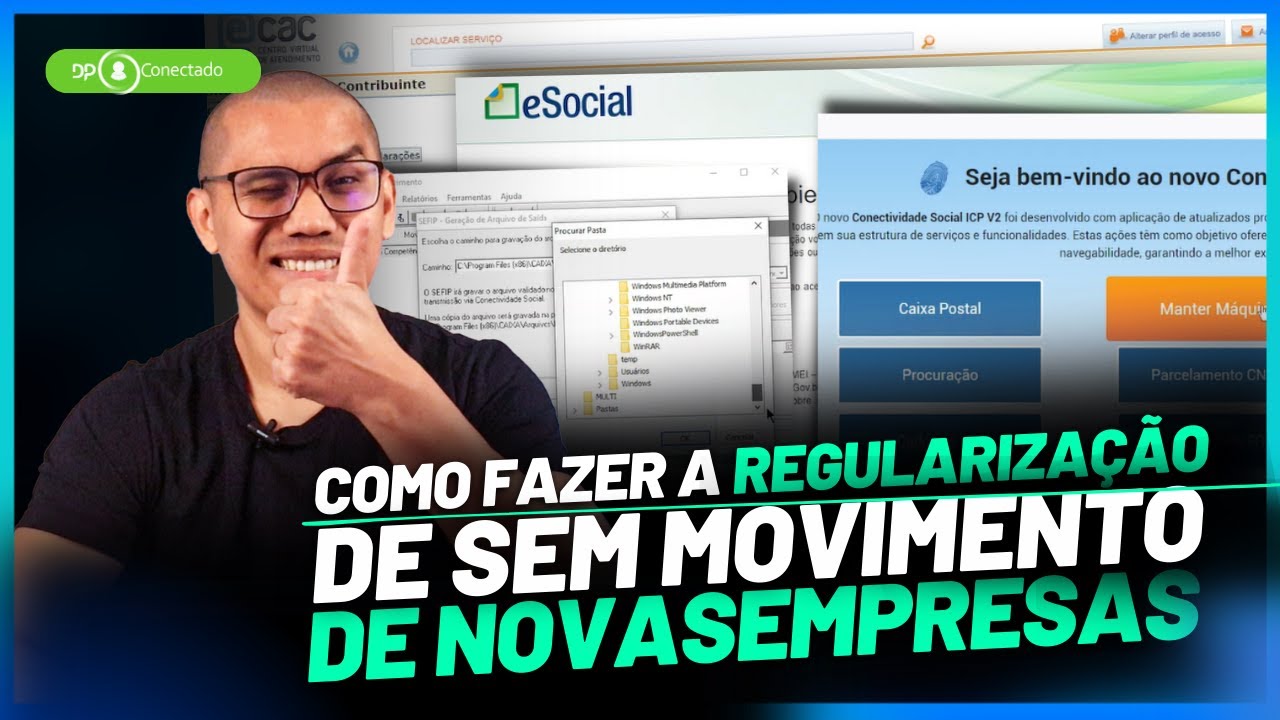 EMPRESAS NOVAS - Declaração de sem movimento  | eSocial - DCTFWEB - SEFIP | TUTORIAL PRÁTICO