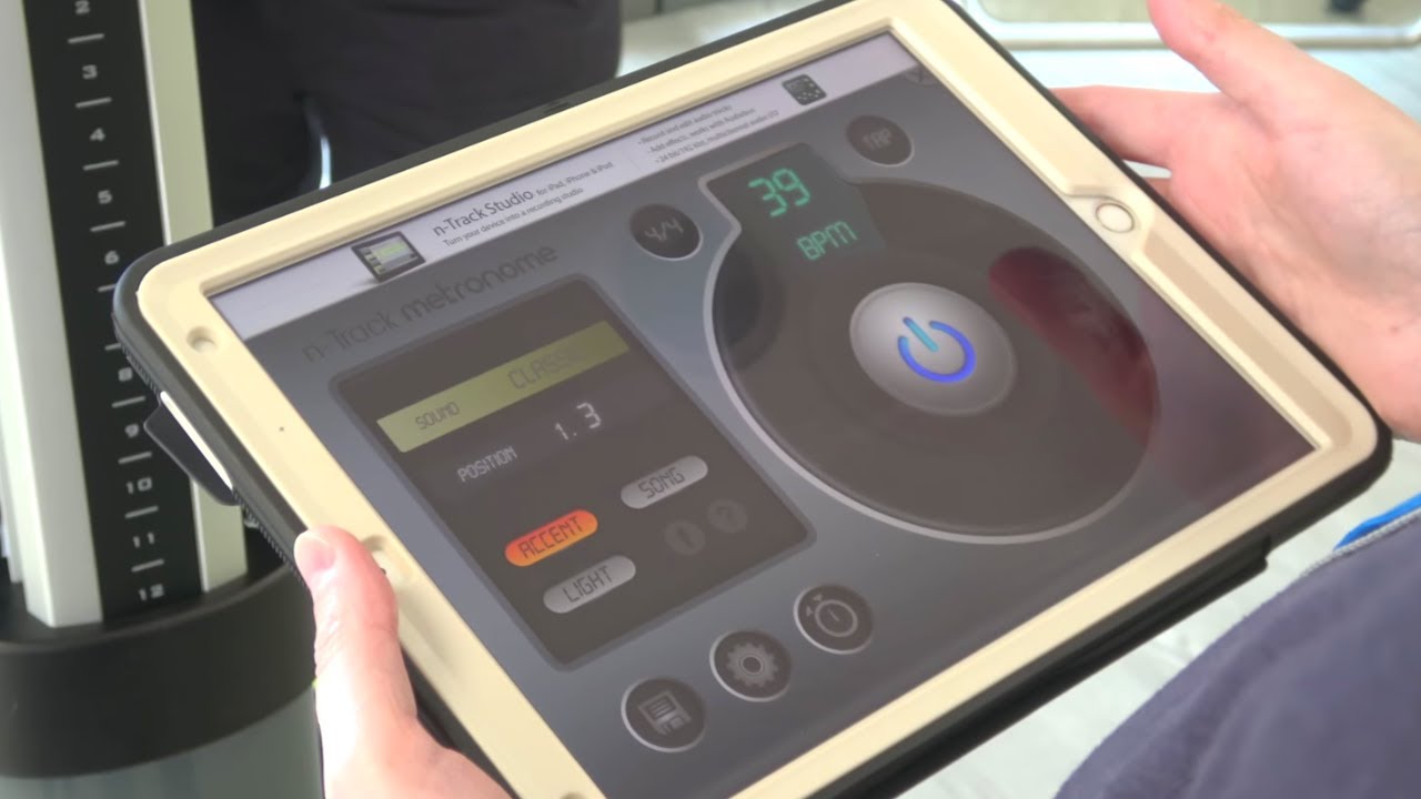 Therapies at STEPS Rehabilitation - Music Therapy Rhythmic Auditory Stimulation Demonstration.