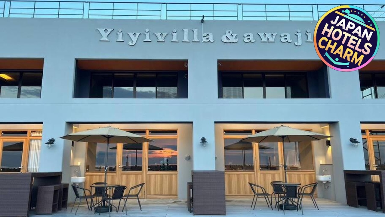 Yiyi Villa Awaji 淡路島西海岸夕日百選のvilla BBQ釣りゴルフ | Eishima, Japan | Hotel Review 🏨