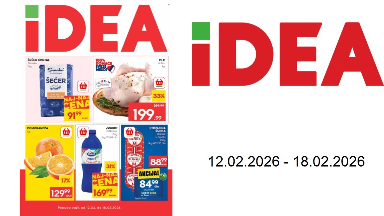 Idea katalog - Nedeljni list - 12.02.-18.02.2026