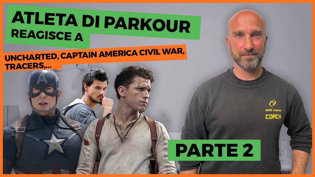 ESPERTO DI PARKOUR reagisce a KINGSMAN, CAPTAIN AMERICA, UNCHARTED... PARTE 2⎮ Slim Dogs