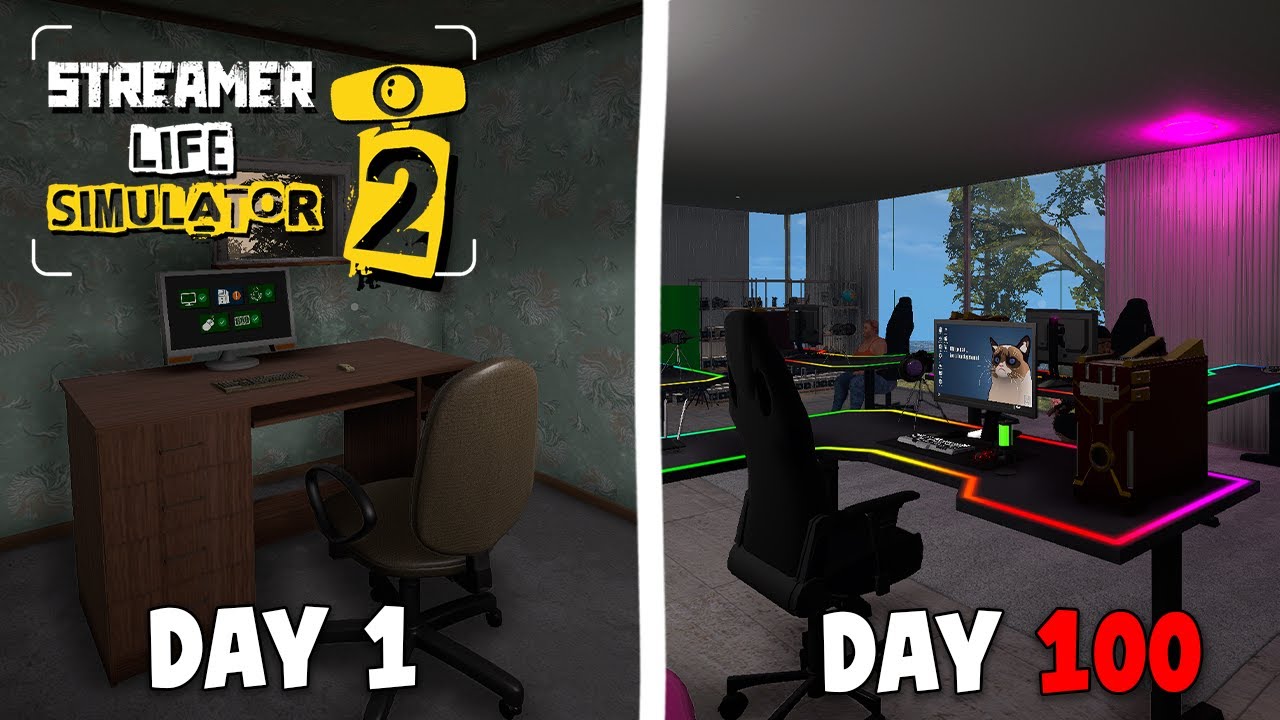 100 Hari Streamer Life Simulator 2