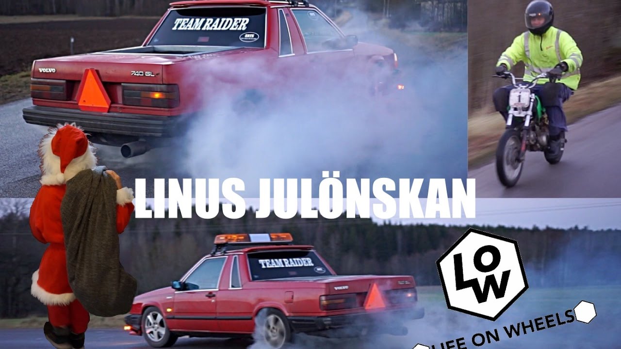 Volvo 740 A-traktor burnout drifting | Linus Julönskan | Life on Wheels