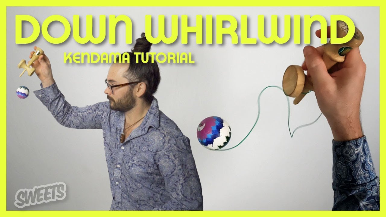 Как сделать нисходящий вихрь — мастер-класс по трюкам с кендамой — Sweets Kendamas