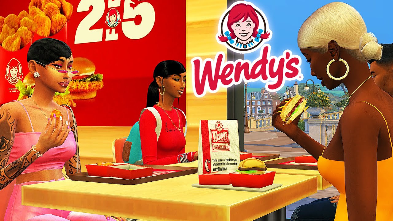 ПРОХОЖДЕНИЕ 🍔 РЕСТОРАН БЫСТРОГО ПИТАНИЯ «ВЕНДИС» В SIMS 4