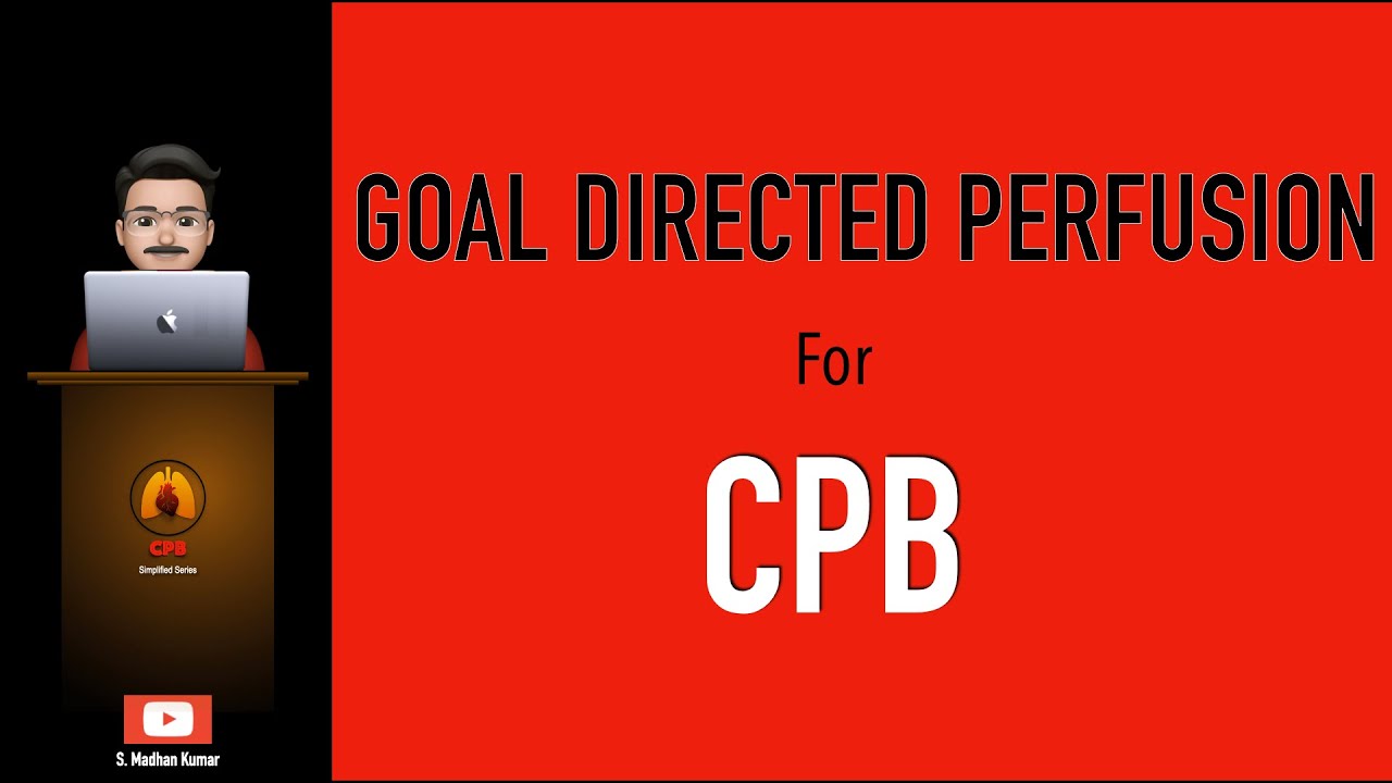 Goal Directed Perfusion (GDP) for Cardio Pulmonary Bypass (CPB)