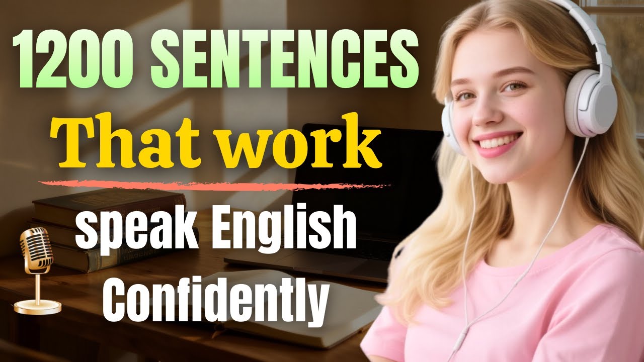Speak English Without Fear 💪 1200 Sentences for Real Confidence