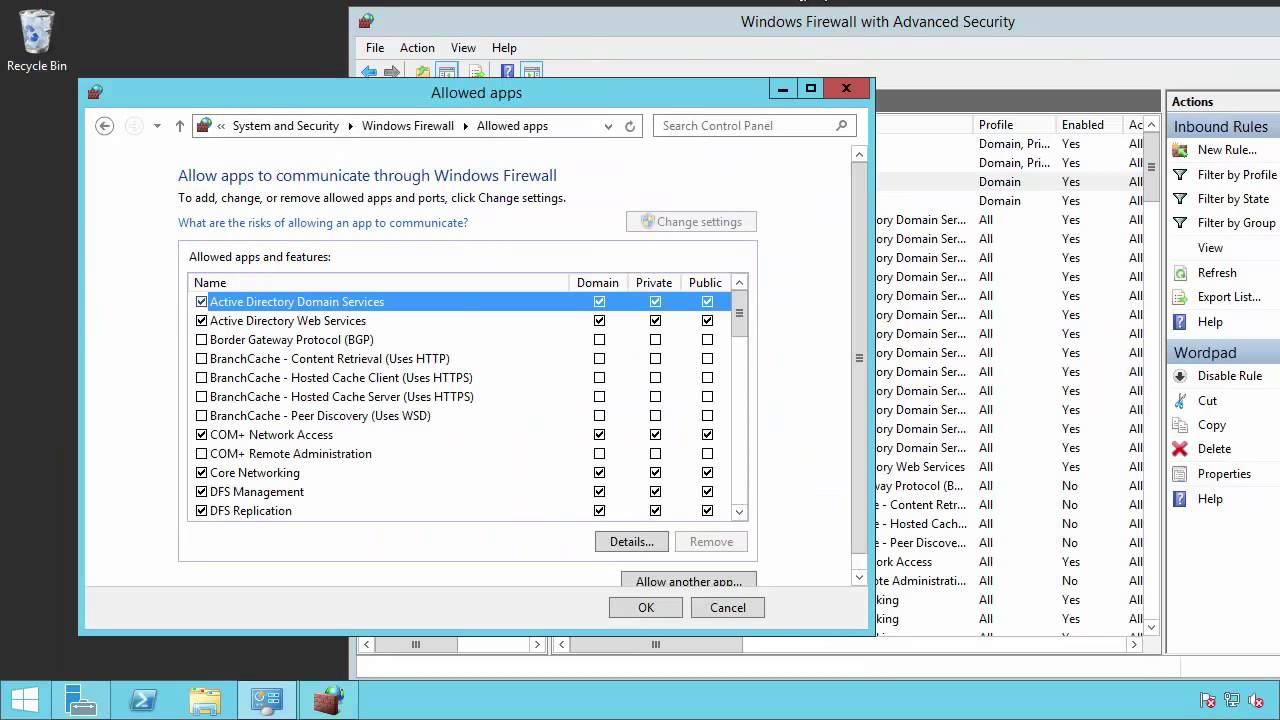 MCSA 70-410 شرح Windows Firewall الجدار الناري
