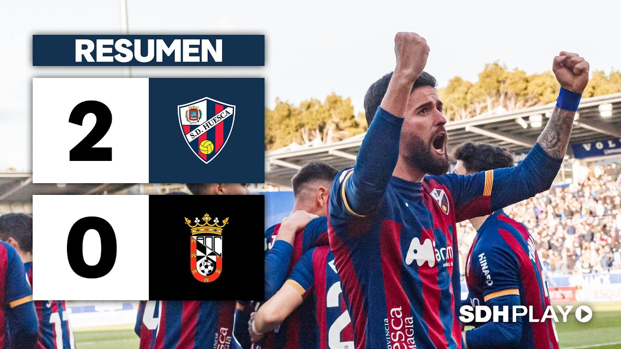 Resumen: SD Huesca 2-0 AD Ceuta | 15 de febrero | Jornada 26