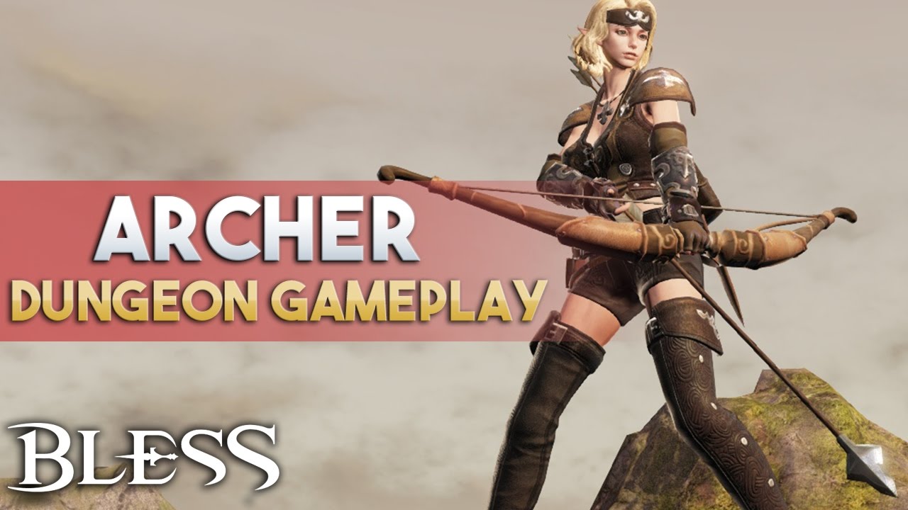 Bless Online | Ranger Gameplay: Underground Prison Dungeon (Level 22)
