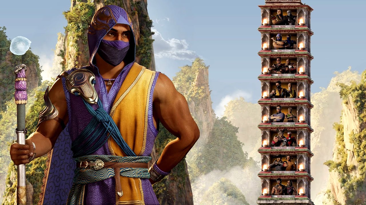 Mortal Kombat 1 - Rain Klassic Tower (VERY HARD) NO MATCHES LOST