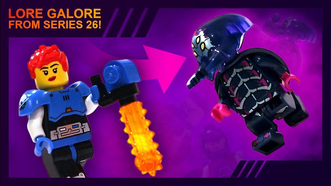 LEGO Lore: Minifigures Series 26!