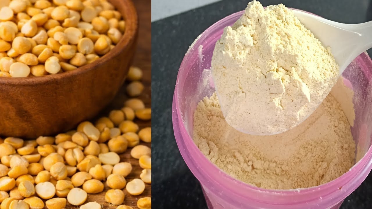 घर पर शुद्ध बेसन बनाने का आसान तरीका |homemade besan recipe| no machine 